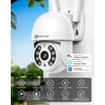 thumbnail image 2 of | C05 Cámara de Seguridad Exterior WiFi, ICsee O Tris Home App, 2MP Pan&Tilt 360 Grados, Mini PTZ Cámara Inalámbrica Exterior con Visión Nocturna con Audio Bidireccional, poyo Alexa,2MP, 2 of 19