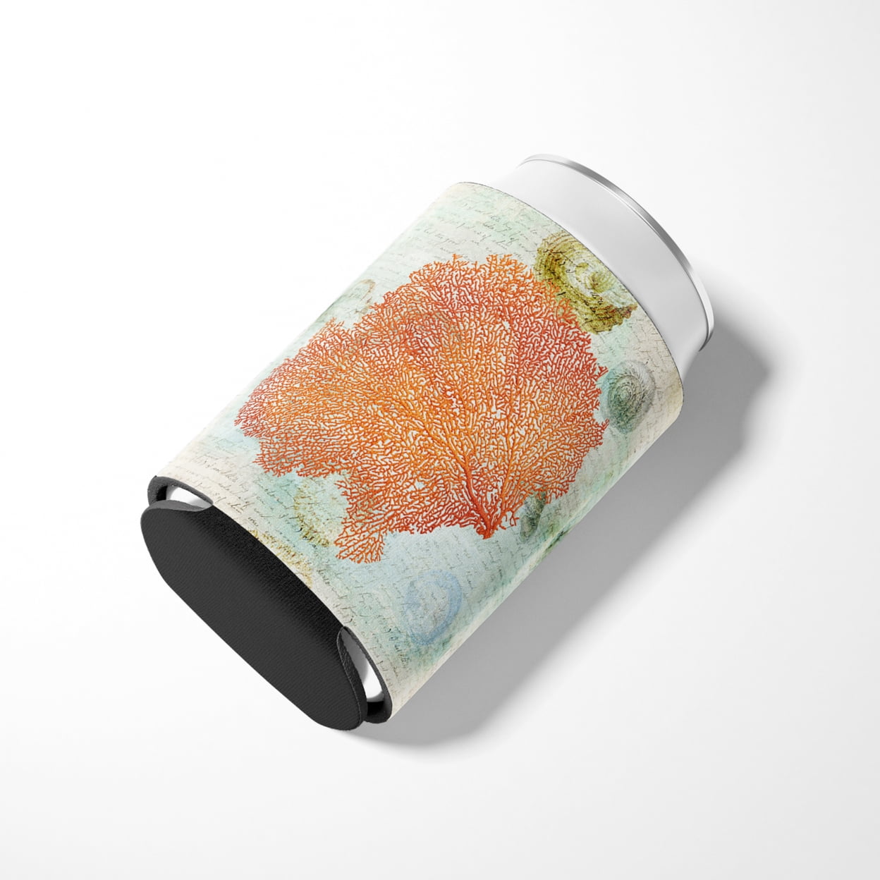 Carolines Treasures SB3023CC Beach Sea Fan Coral Can or Bottle Hugger Can Hugger multicolor