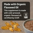 thumbnail image 4 of NatureWise Flaxseed Oil 1200mg - Organic, Cold Pressed - 120 Softgels[120-Day Supply], 4 of 13