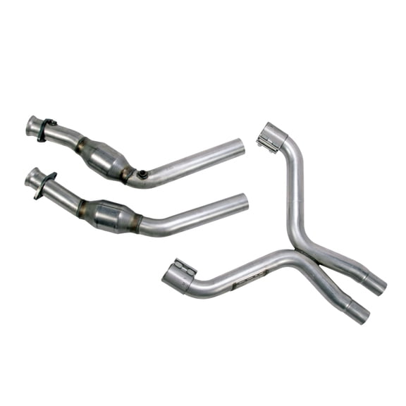 Bbk Performance 1814 High Flow Full X Pipe Assembly Fits 11 14 Fits/For 6770 Fits select: 2011-2014 FORD MUSTANG