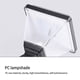 thumbnail image 4 of Led Solar Post Light Home Zone Security Lámpara De Columna Súper Brillante Ip54 Impermeable Jardín Al Aire Libre Césped Stake Luz Solar Construido En 2000 Mah Batería sonducket HA021843-00, 4 of 6