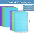 thumbnail image 7 of 6 Pack Cutting Mat for Joy Xtra, 8.5x12in Adhesive Cutting Mats for Craft, 2 Light Grip, 2 Standard Grip, 2 Strong Grip, 7 of 7