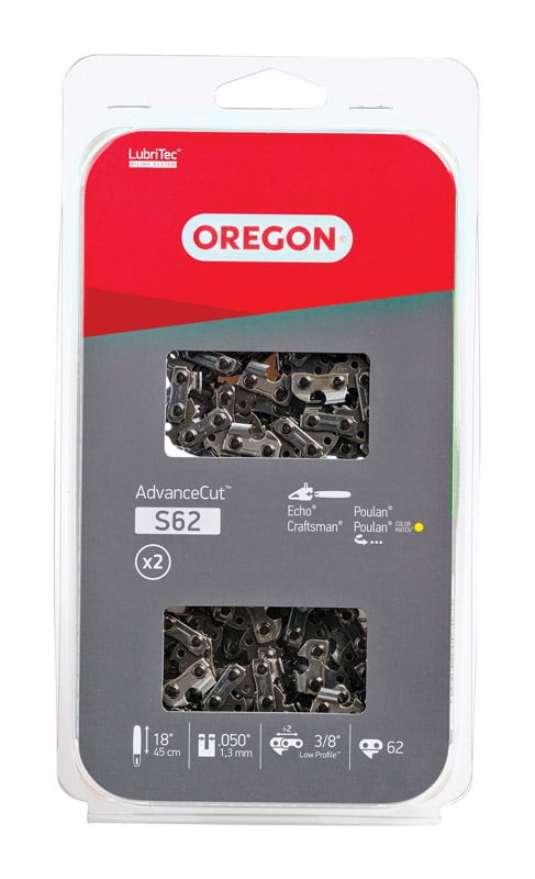 Oregon AdvanceCut 18" 62 links Chainsaw Chain