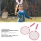thumbnail image 3 of Raqueta De Bádminton Para Niños, Raqueta De Envoltura Suave Para Niños Con 3 Volantes, Correa De Agarre Para Niños De 3 A 12 Años, 3 of 7
