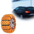 thumbnail image 1 of Winter Car Traction Chains for Enhanced Driving Control on Snowy and Roads, 1 of 3