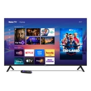 Roku Smart TV 2026 – 50-Inch Select Series, 4K QLED TV – Roku TV with Voice Remote – Flat Screen QLED TV