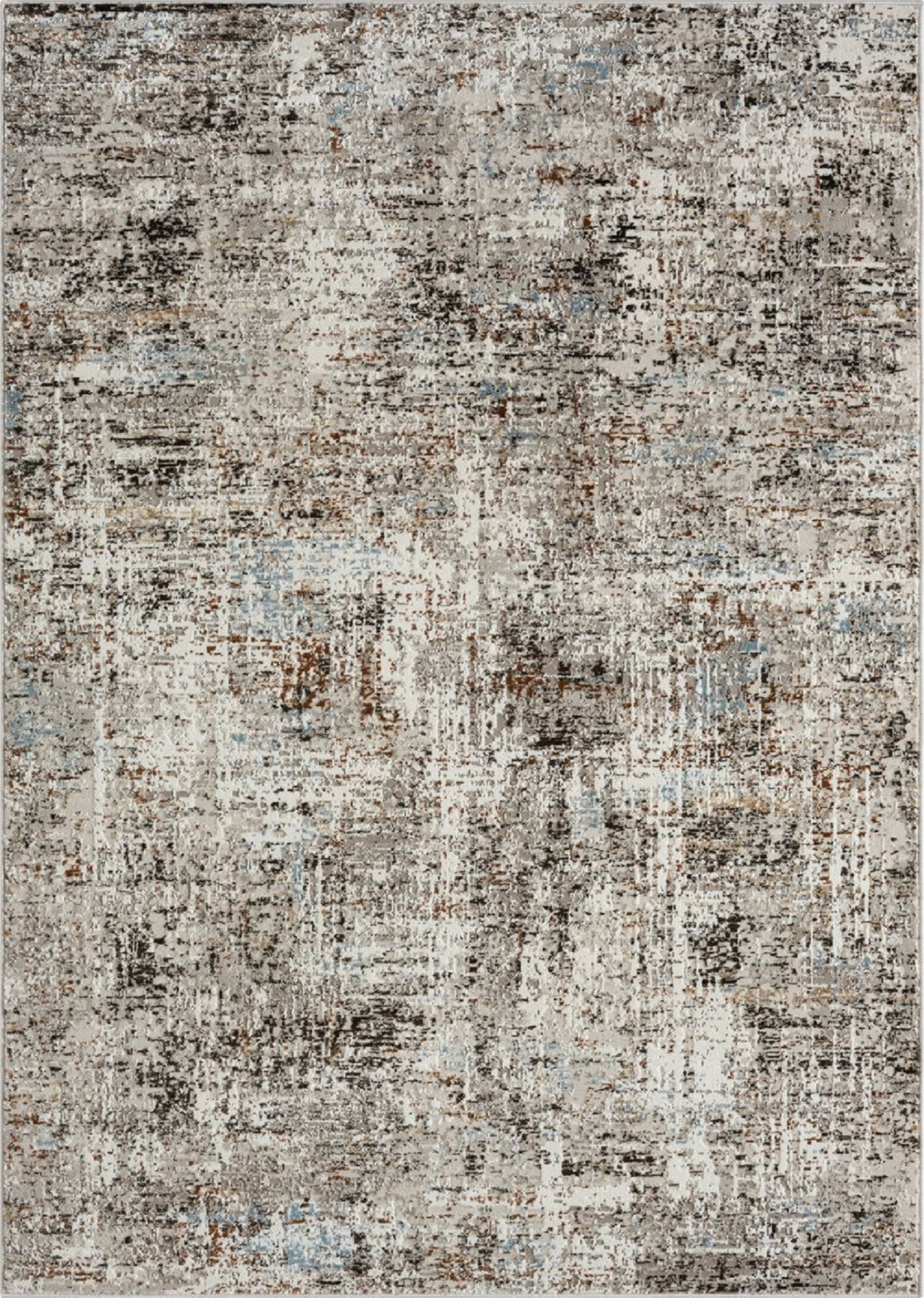 United Weavers Nelson Anya Modern Abstract Area Rug, Blue, 5'3" x 7'2"