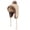 Beige, variant on Women Winter Thick Warm Knitted Ski Beanie Cap Windproof Outdoor Earmuffs Hat