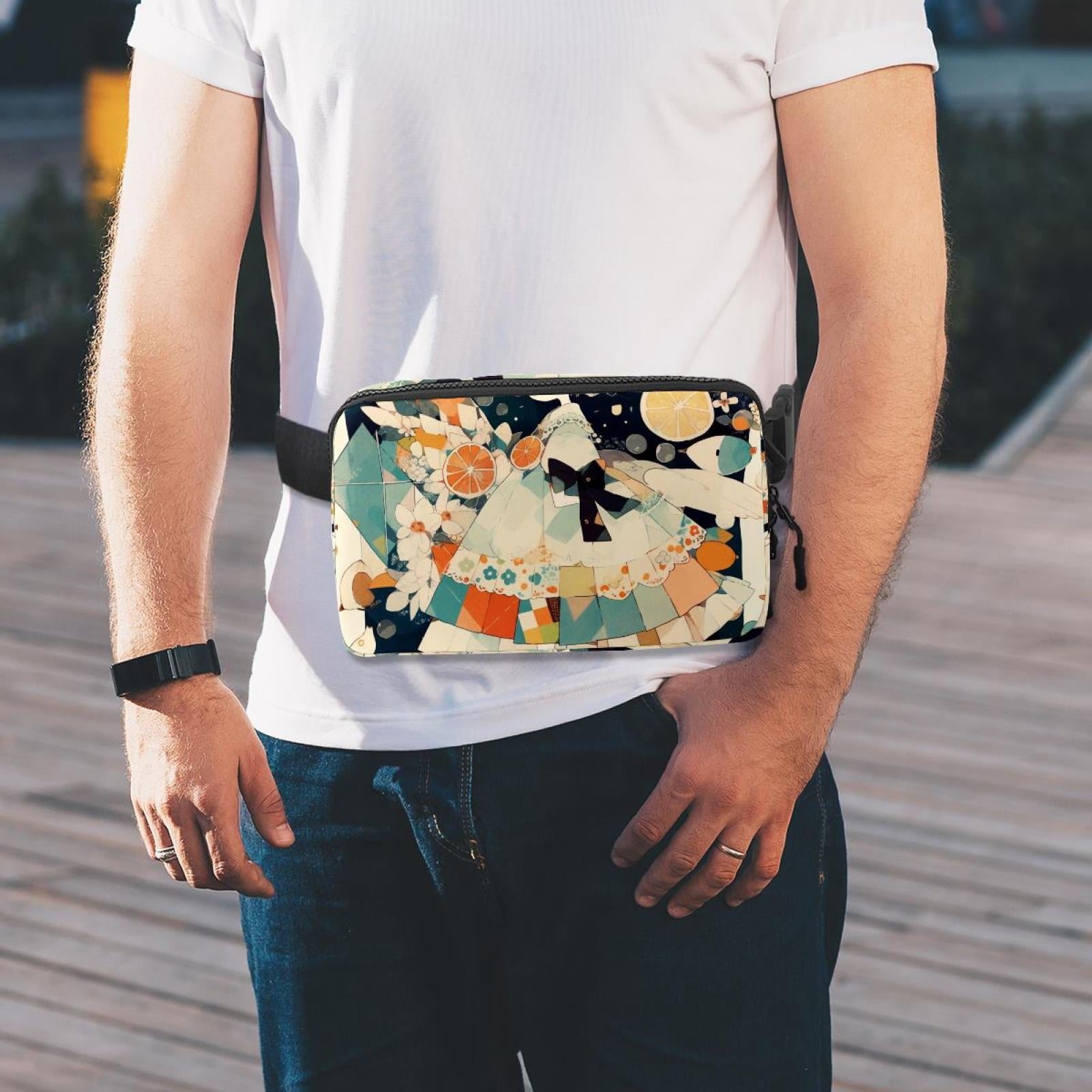 Cartoons Lightweight Adjustable Running Belt with Extension Strap - Unisex Fanny Bag Crossbody Bag Cross Body Bag
