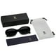 thumbnail image 5 of Gafas de sol SOJOS SJ2286 Retro Ovaladas Polarizadas Negras para Adultos, 5 of 5