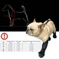 thumbnail image 2 of Dog Shoes Leggings Dog Boots Cute Dog Shoes Solid Dog Boots Adjustable Buckle Strap Outdoor Walking Suspender Boots for Dogs,Black,M, 2 of 5