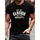 thumbnail image 1 of Not My Circus Not My Monkey Print Men's Round Neck Short Sleeve Tee Fashion Regular Fit T-Shirt Top For Spring Summer Holiday Tee For Adult, Men, Women, Teen, Teenager, Adolescent, Youth., 1 of 6