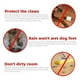 thumbnail image 5 of Juego de 4 botas impermeables para perros y chihuahuas, antideslizantes, para lluvia, para gatos pequeños, perros, cachorros y mascotas, 5 of 5