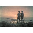 thumbnail image 1 of Friedrich "Two Men by The Sea" Glossy Poster, 1 of 2