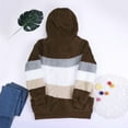 thumbnail image 3 of Sanbonepd Fleece Jacket For Women 2023 Fashion Plush Hooded Coat, 3 of 4