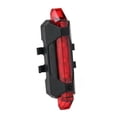 thumbnail image 1 of Bike Tail Lamp 5 Lamp Beads USB Rechargeable 4 Modes Waterproof Flashing Night Riding Rear Light, 1 of 6