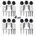 thumbnail image 4 of Dart Board Mounting Bracket Set Hanging Wall Hook Dartboard Mounting Bracket Kit Dart Fixing Bracket Hardware Kit, 4 of 8
