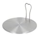 thumbnail image 4 of Placa De Inducción De Calor De Acero Inoxidable, Difusor De Calor Para Cocina De Inducción, Placa Convertidora De Radiador Para Sartén De Hierro, Olla De Cerámica, Difusor De, 4 of 7