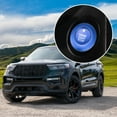 thumbnail image 2 of Unique Bargains Engine Start Stop Button Cover Kit Push Start Button Trim Sticker for Ford Explorer 2020-2022 for Ford Explorer Hybrid 2020-2021 Aluminum Alloy Blue, 2 of 7