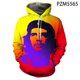 thumbnail image 3 of Sudadera con capucha con estampado 3D del Che Guevara para hombre, sudaderas holgadas informales de gran tamaño personalizadas, ropa de calle para hombre, 3 of 5