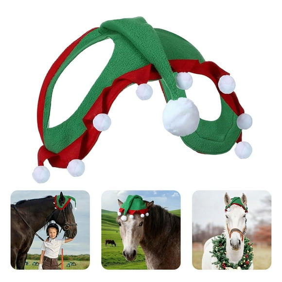 Festival Couvre-Chef Cheval et Chapeau Animal pour Événements Extérieurs et Spectacles Saisonniers