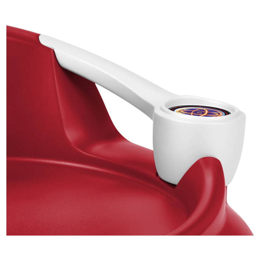 Radio Flyer, Spin 'N' Saucer, Caster Ride-on for Kids, Red, Alien Spaceship