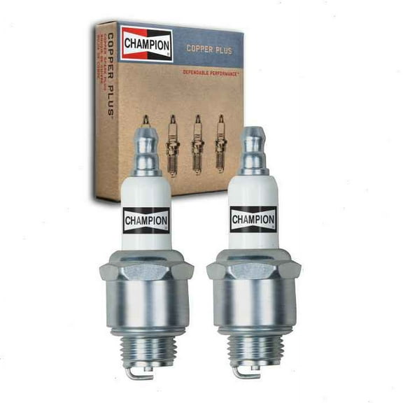 2 pc Champion 868 Copper Plus Spark Plugs for 492167S 5095 77-305-1 796112S 799876 802592S BR2LM GL4RC RJ19LM W14MRU Ignition Wire Secondary