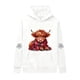 thumbnail image 3 of MHFRRA Sudadera con Capucha Informal de Manga Larga, Suave y Cómoda, Ideal para Uso Diario y Actividades Al Aire Libre, con Cordón Ajustable y Un Espacioso Bolsillo Frontal Blanco, 3 of 3