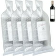 thumbnail image 3 of 4Pcs Wine Bottle Bags for Travel Reusable Wine Bottle Protector Bags Multi-Layered Protection Wine Bottle Sleeves with Double Inner Bubble Liner Wine Bottle Protector for Travel Suitcase Luggage, 3 of 10