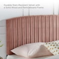 thumbnail image 4 of Modway Rebecca Performance Velvet Full / Queen Headboard in Dusty Rose, 4 of 11
