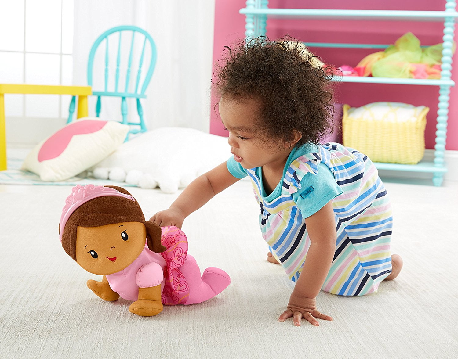fisher price touch and crawl princess