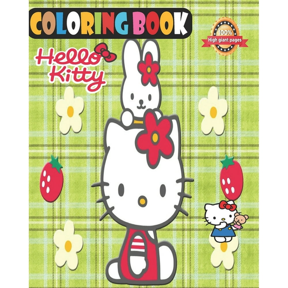 Hello Kitty Coloring Book Jumbo Coloring Book for Kids Ages 37 And