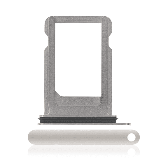 Replacement Sim Tray Compatible For iPhone X (Silver)