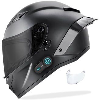 bluetooth motorcycle helmet matte black dot full face m Bluetooth Modular Motorcycle Helmets DOT Approved Moto Helmet, Full Face  Flip up Anti-Fog Helmet, Dual Visor Helmets with Microphone for Adult Men  and Women