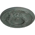 thumbnail image 3 of Ekena Millwork 19"OD x 1 1/2"P Granada Ceiling Medallion (Fits Canopies up to 7 1/8"), Hand-Painted Cloud Burst Crackle, 3 of 7
