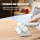 thumbnail image 5 of Aspiradora de colchón compacto Limpiador UV de mano inalámbrico Batería incorporada 10KPa Succión potente para limpiar Cama Almohadas Ropa Sofá Alfombra Eccomum Aspiradora, 5 of 5