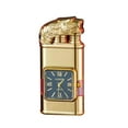 thumbnail image 1 of Ovzne Electroplated Direct Fire Fire Quartz Dial With Visible Window Inflatable Windproof Lighter On Clearance, 1 of 1