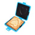 thumbnail image 1 of Microwave Toaster Maker, Non Electric Cooking Microwave  Panini Maker, Grill Tray with Heart Pattern for Cooking Breakfast, Dishwasher Safe, 1 of 7