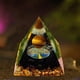 thumbnail image 3 of Healing Crystals Orgonite Energy Stone Pyramid Escultura Resina Bola 5cm Ndcxsfigh Libre de BPA, 3 of 7