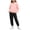 Hot Pink, variant on Children's Solid Color Round Neck Long Sleeved Sweatshirt Sweatpants Fleece Suit Pullover Jogging Pants Set 2 Pieces Sweatsuit 1-13 Years