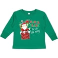 thumbnail image 3 of Inktastic Santa Claus is on His Way Christmas Boys or Girls Long Sleeve Toddler T-Shirt, 3 of 5