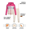 thumbnail image 2 of RBX Girls Sweatpants Set - 2 Piece Fleece Zip Up Girls Sweatshirt and Jogger Set (7-12), 2 of 7