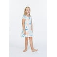 thumbnail image 5 of Girl Hawaiian Short Sleeve Simple Muumuu Ruffle Dress in Sandy Beach, 5 of 5