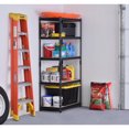 thumbnail image 4 of Muscle Rack Heavy-Duty 36"W x 18"D x 72"H 5-Tier Steel Shelving, Black., 4 of 8