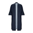 thumbnail image 4 of QHFBli Mens Long Oversized Kimono Cardigan Japan Jacket, 4 of 8