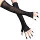 thumbnail image 1 of Medios dedos para mujer, guantes de fiesta de disfraces, 1 of 4