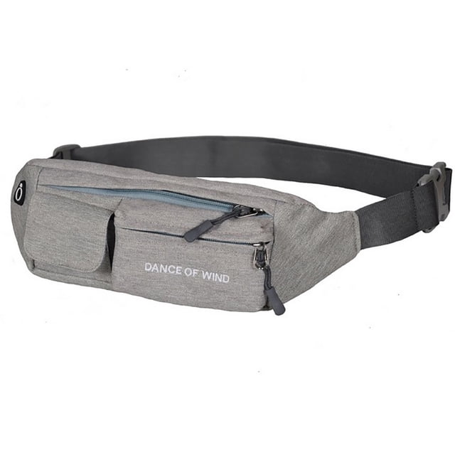 Sac Banane Mode Multifonction pour la Taille, Sac Banane pour la Randonnée, la Course et le Entraînement Physique