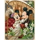 thumbnail image 1 of Disney-pintura de diamantes AB 5D DIY, mosaico de Mickey y Minnie, arte bordado, imagen de punto de cruz, decoración del hogar, regalo, 1 of 4