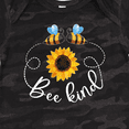 thumbnail image 4 of Inktastic Bee Kind Bees and Sunflower Boys or Girls Baby Bodysuit, 4 of 5