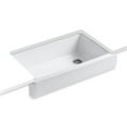 thumbnail image 2 of Kohler 6488-96 35.5 in. Undermount Single Bowl Farmhouse Kitchen Sink - Biscuit, 2 of 2